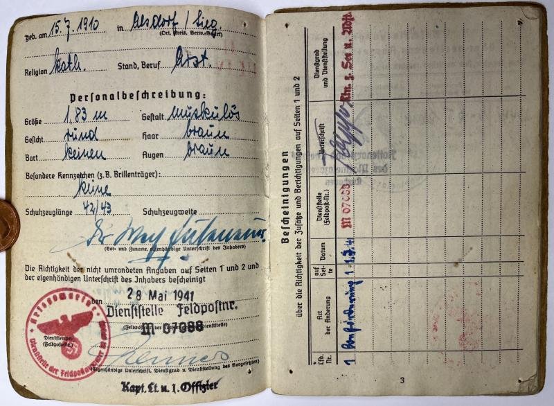 Soldbuch/citations - KM - Dr.Euteneuer — image 3