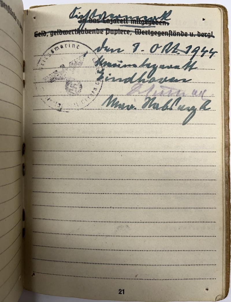 Soldbuch/citations - KM - Dr.Euteneuer — image 5