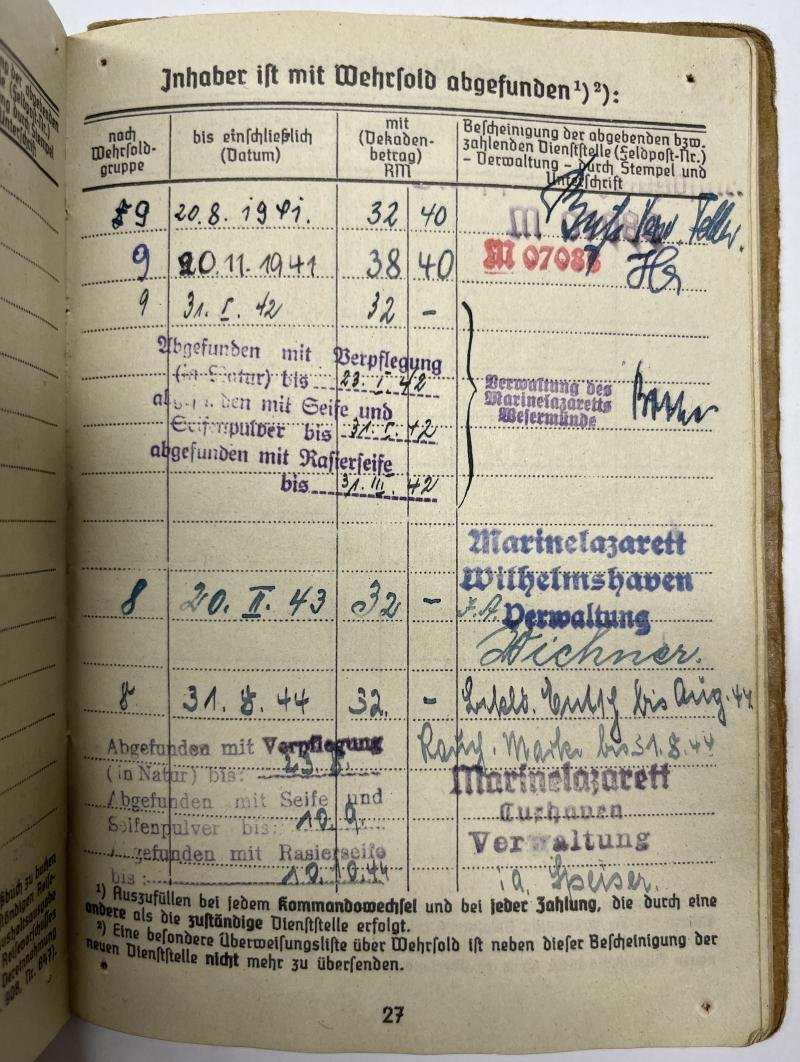 Soldbuch/citations - KM - Dr.Euteneuer — image 7