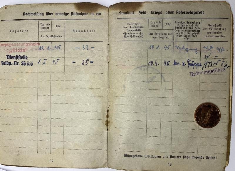 Soldbuch - WH (Heer) - 181.Inf.Div. - Scherbarth — image 6