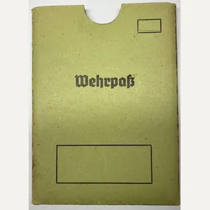 Wehrpass - protective cover.