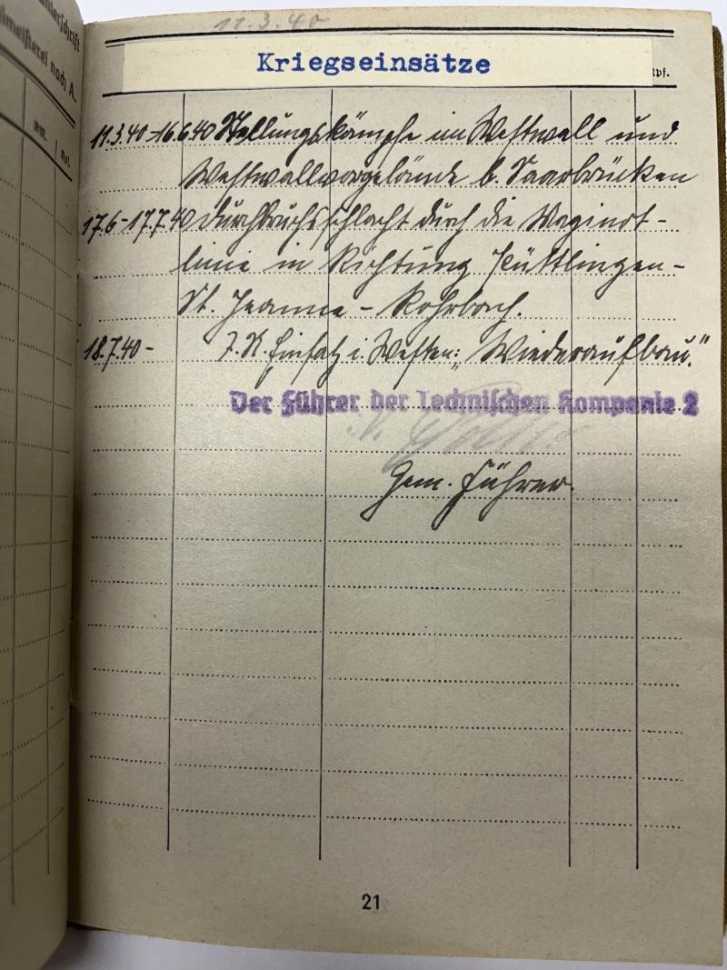 Soldbuch - WH (Heer) - 'TENO' - Müller — image 6