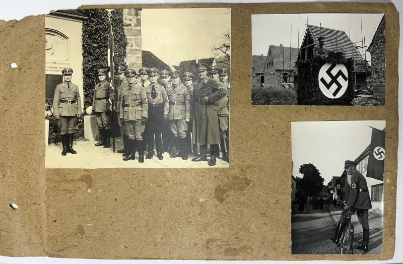 'Gedenk Urkunde' (remembrance certificate) grouping - 'Ortsgruppenleiter Süssen' - Welle — image 6