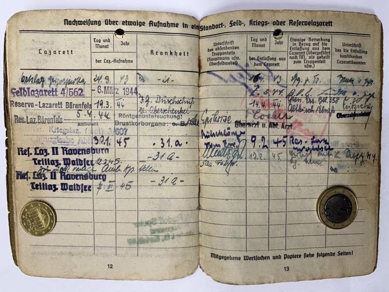 Soldbuch /citations grouping - WH (Heer) - 198.Inf..Div. - Huchler — image 10