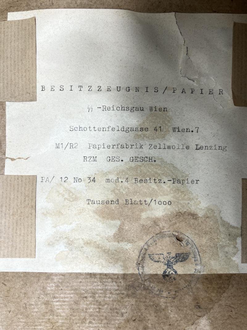 Package of citations - SS-Reichsgau Wien — image 2