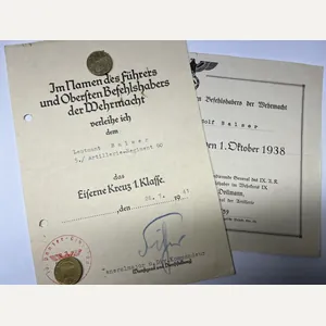 Citation set - WH (Heer) - 10.Pz.Div. - Balser