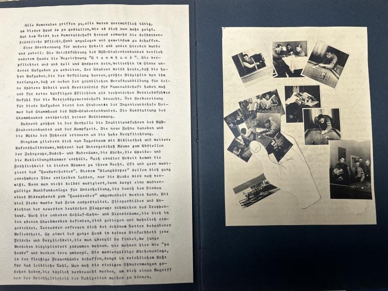 'NSD-Studentbund - Ingenieurschule Weimar'- 'Stammhaus Weimar' - commemorative booklet. — image 6