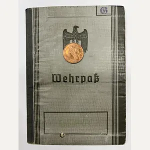 Wehrpass - Luftwaffe - Rgt.'General Göring' - Flak Rgt.12 - …