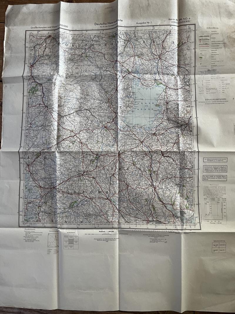 German map Londonderry -1942 — image 2