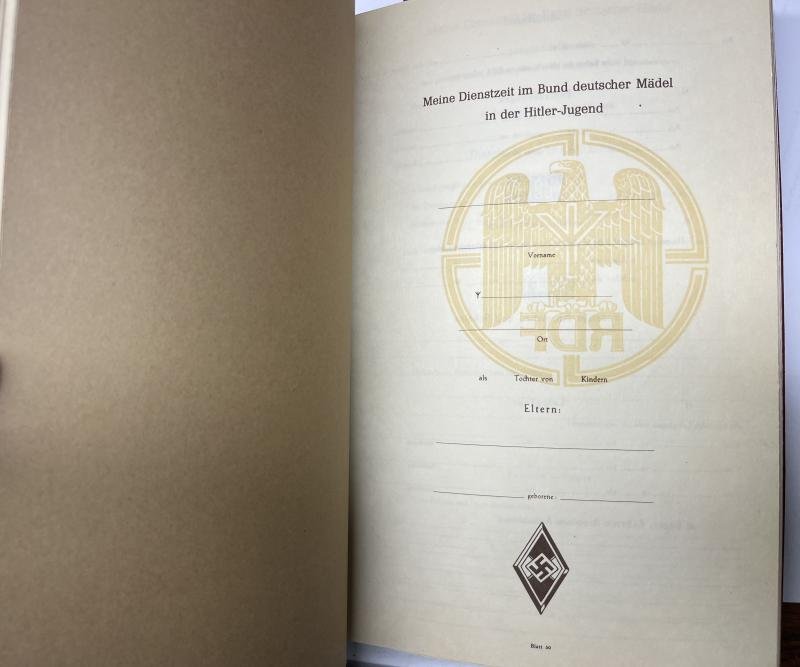 'Unser Familien Buch' book - 'Reichsbund Deutscher Familie' — image 6