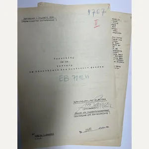 Proposal - 'Ehrenblatt' - 362.Inf.Div. - Italy - v.Maltzahn