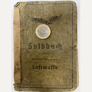 Soldbuch - Luftwaffe/WH (Heer) - 84.Inf.Div. - Ley