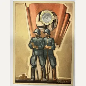 'Tag der Deutschen Polizei' - postcard