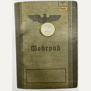 Wehrpass - WH (Heer) - Sanitäts-Park 501 - Funk