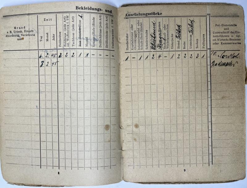'Polizei' Solbuch/Wehrpass - Hamburg - Bansen — image 7