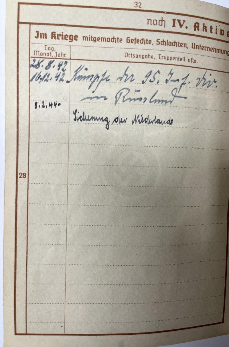 Wehrpass - WH (Heer) - Div.Nr.526 - Jansen — image 8