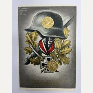 Postcard - 'Es kann nur einer siegen und das sind …