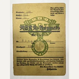 NSKK - I.D. - Motorsturm 22/M 137 - Wiegand