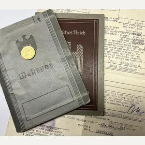 Wehrpass - Luftwaffe - Luftnachrichten Rgt.222/2.Jagd Div. - Engelhardt