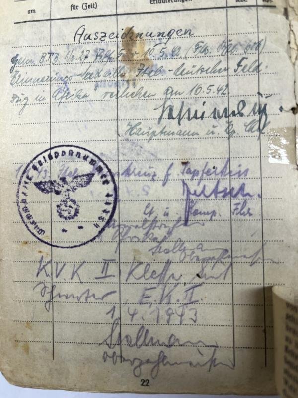 Soldbuch/photo grouping - WH (Heer) - Flak Btl.606 - DAK - Schreckenbach — image 6