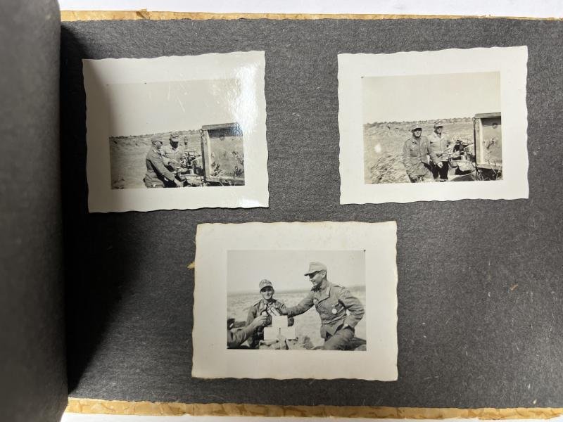Soldbuch/photo grouping - WH (Heer) - Flak Btl.606 - DAK - Schreckenbach — image 9