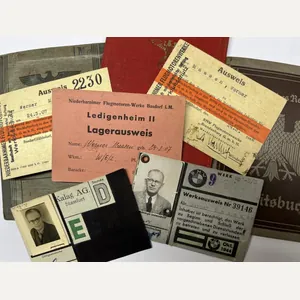 NSDAP membership book - BMW I.D. grouping - Maassen