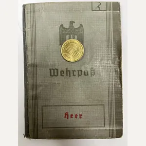 Wehrpass - WH (Heer) - 1.Pz.Div. - Rademacher