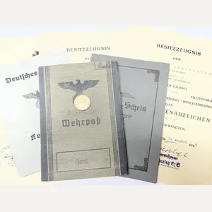 Wehrpass / citation grouping - WH (Heer) -100.Jäger Div. - …