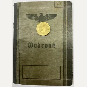 Wehrpass - Luftwaffe - 16.Flak Div. - KIA -Calais - …