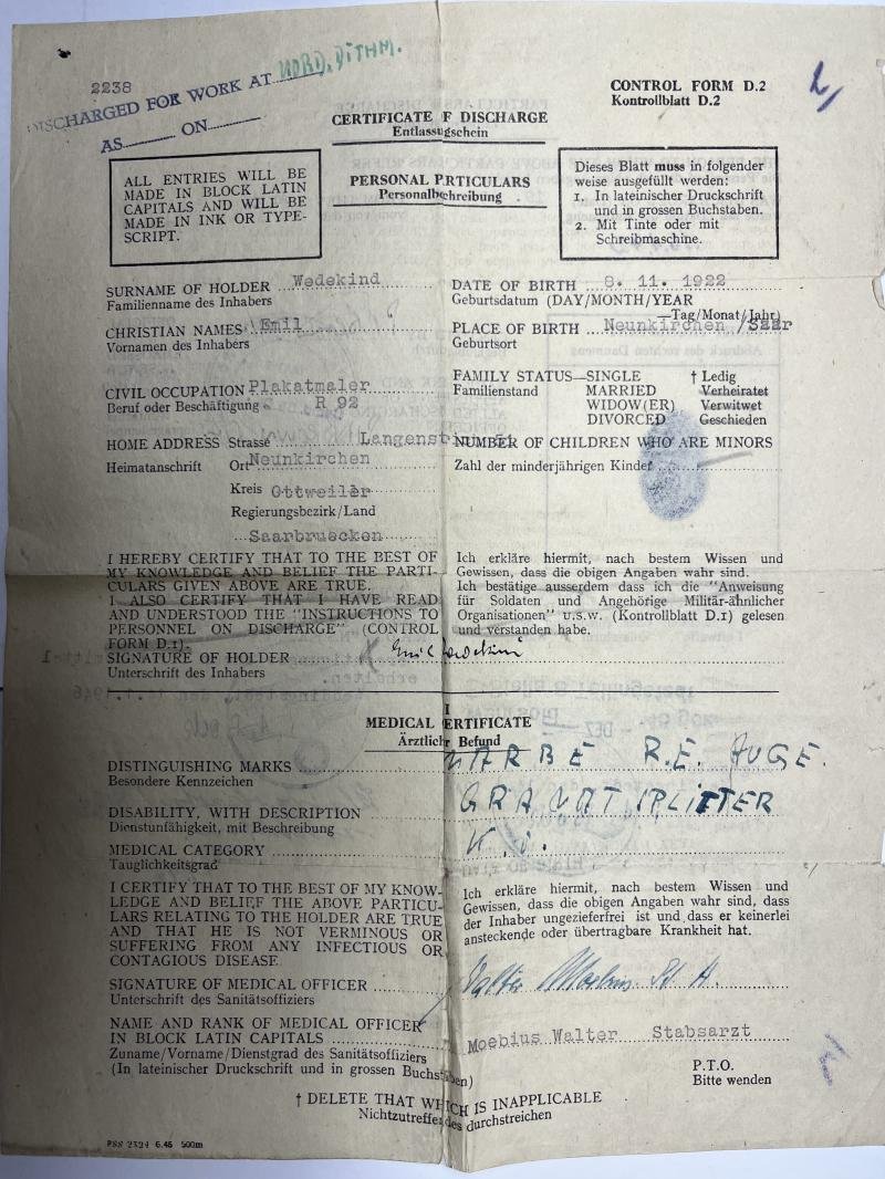 Citation grouping - WH (Heer) - 11.Inf.Div. - Wedekind — image 6