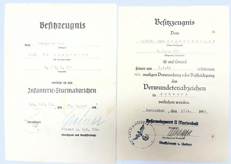 Citation grouping - 268.Inf.Div. - Bogensperger — image 2