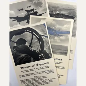 'Bomben auf Engelland' - postcard