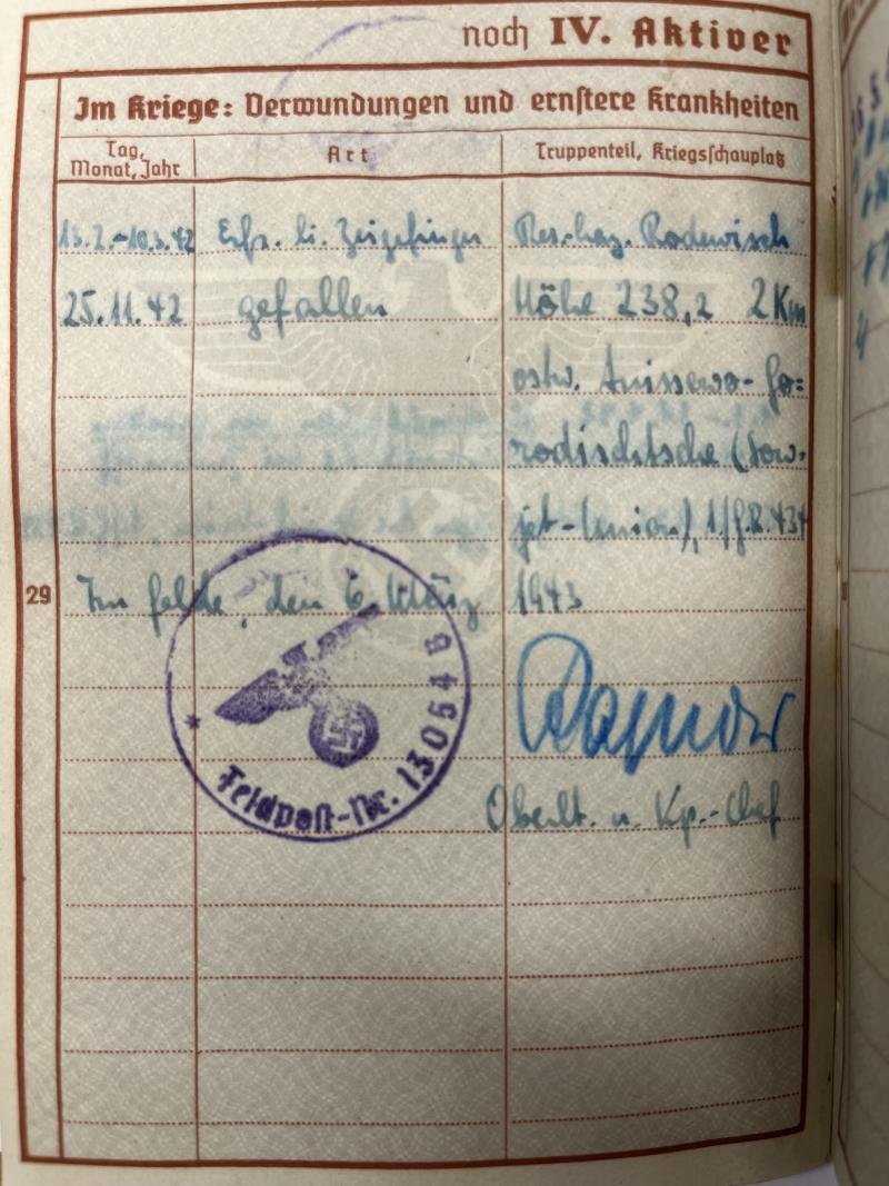 Wehrpass - RAD/WH (Heer) - 131.Inf.Div. - Neumann — image 10