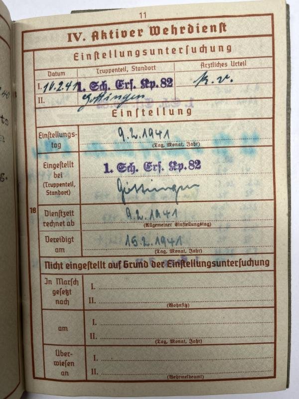 Wehrpass - RAD/WH (Heer) - 131.Inf.Div. - Neumann — image 5