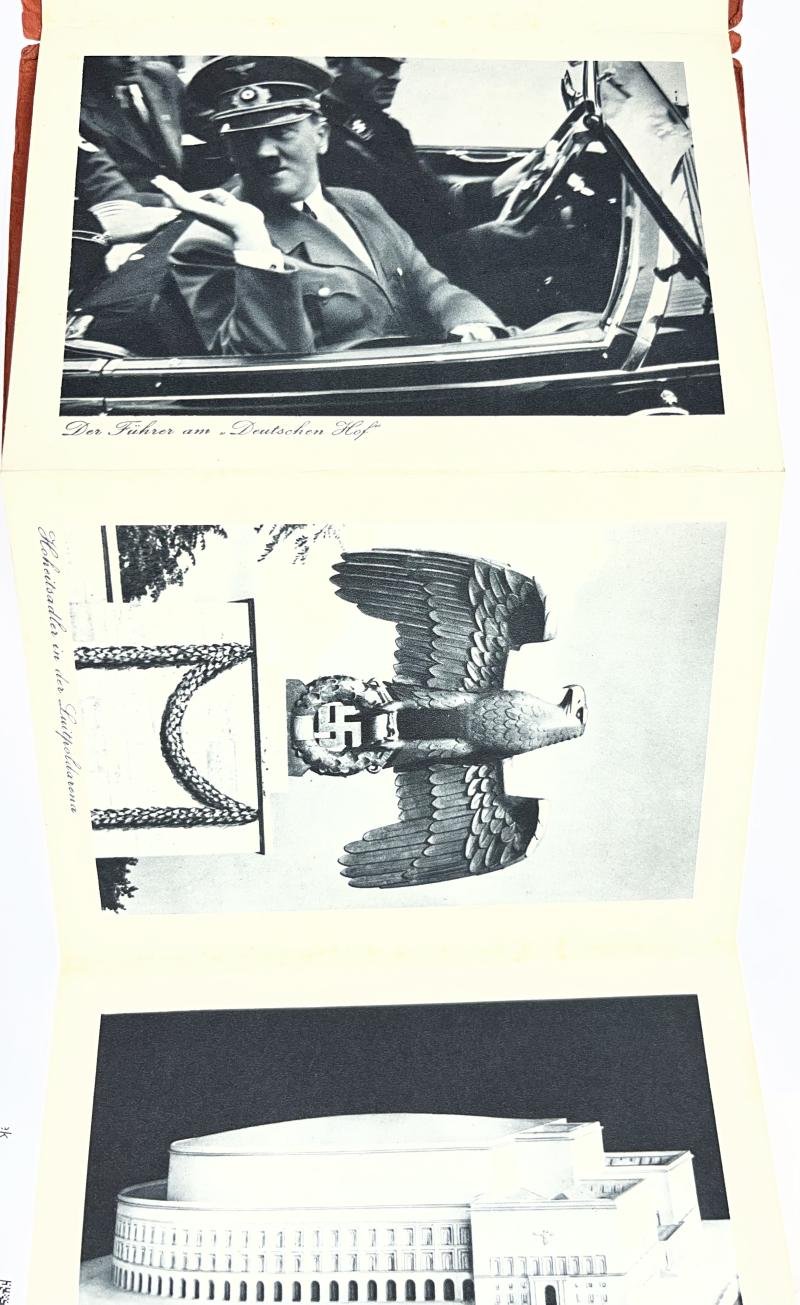 'Gruss aus Nürnberg-Stadt der Reichsparteitage' - postcard map. — image 5