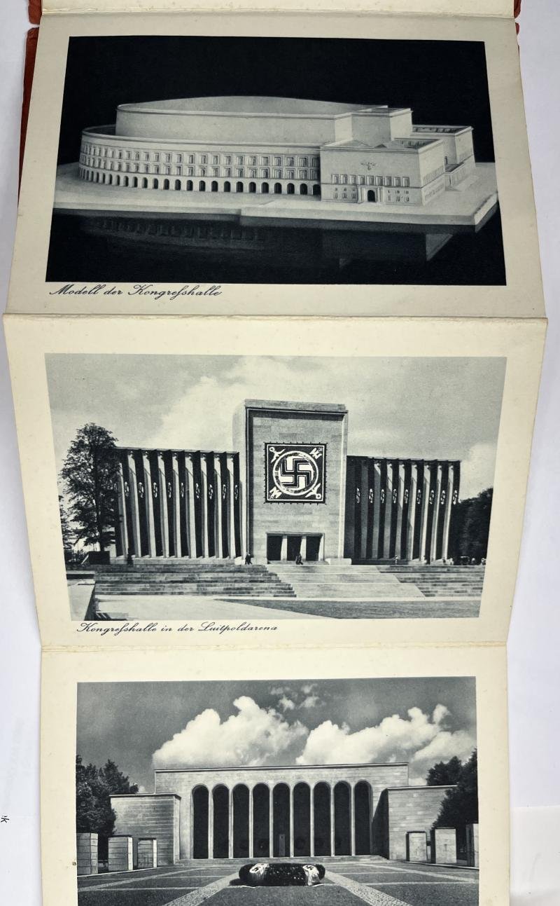 'Gruss aus Nürnberg-Stadt der Reichsparteitage' - postcard map. — image 6