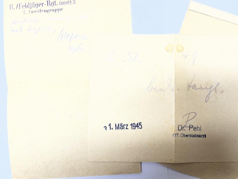 'Organisation Todt' - Dienstbuch - Fritz — image 10