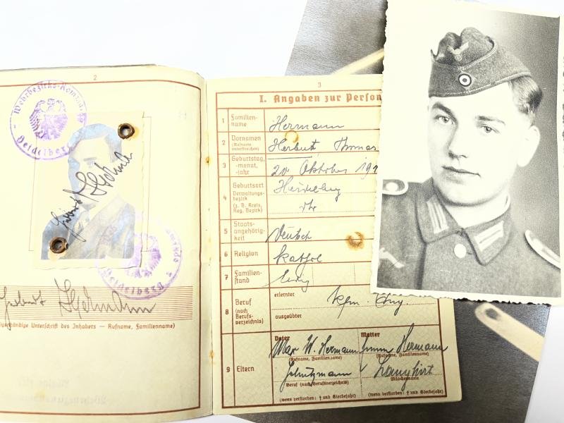 Wehrpass - WH (Heer) - 282.Inf.Div. - Hermann — image 3