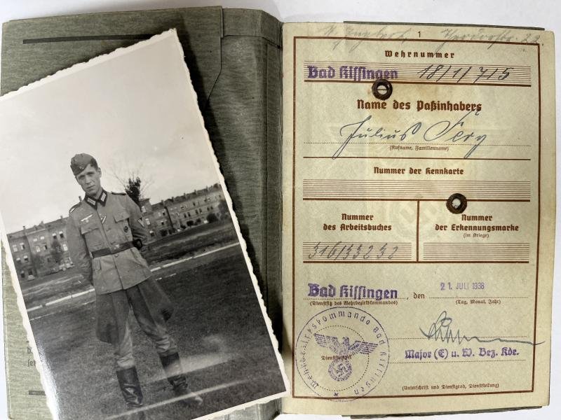 Wehrpass / citations grouping - WH (Heer) - Z.E.L.(Zentral-Ersatzteil-Lager 312 - Fery — image 2