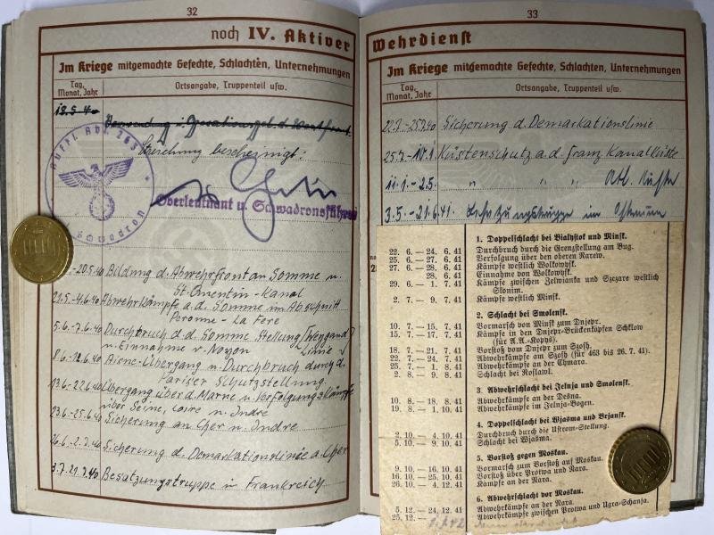 Wehrpass / citations grouping - WH (Heer) - Z.E.L.(Zentral-Ersatzteil-Lager 312 - Fery — image 7