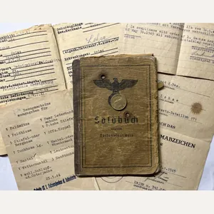 Soldbuch/citation WH (Heer) - 49.Inf.Div./71.Inf.Div. - Lohse