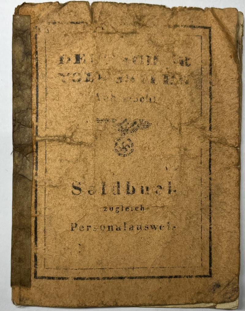 Soldbuch - 'Volkssturm' - Gau.40/41.Btl. - Jopp — image 2