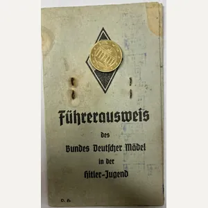 'Führerausweis' - BDM/HJ - Schröder