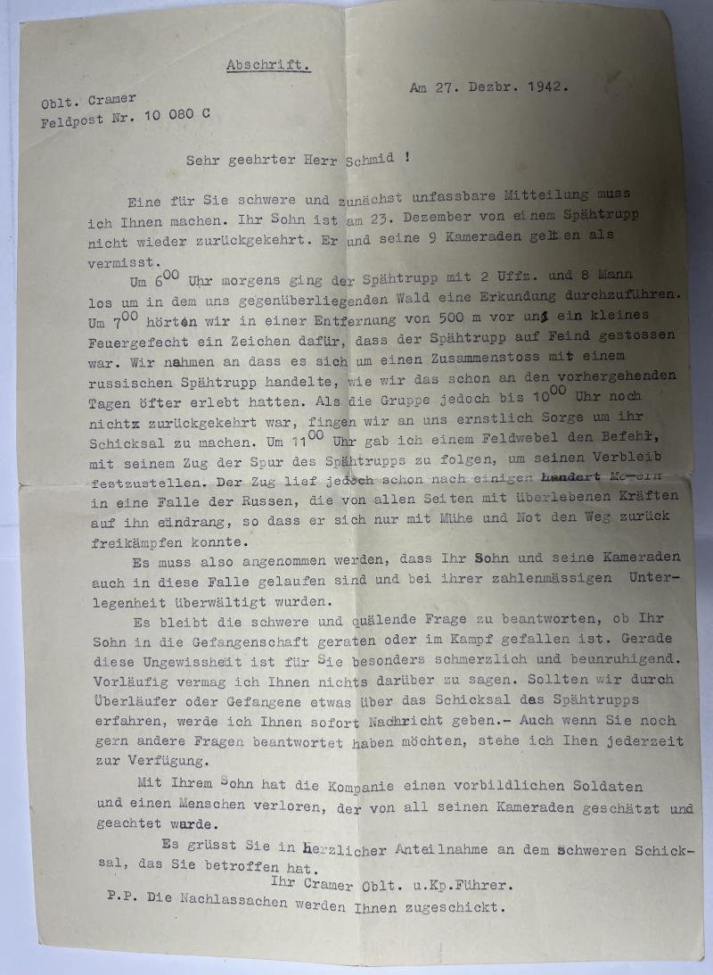 Soldbuch - WH (Heer) - 110.Inf.Div. - Schmid — image 9