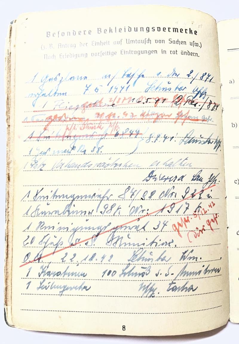 Soldbuch - Luftwaffe /'Waffen-SS'- LSSAH - Kattmann — image 6