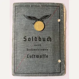 Soldbuch - Luftwaffe /'Waffen-SS'- LSSAH - Kattmann
