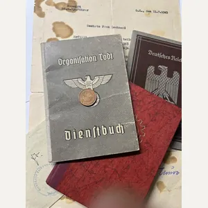 'Dienstbuch' - 'Organisation Todt' grouping - Lechner