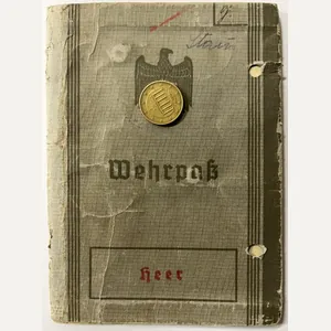 Wehrpass - WH (Heer) - Inf.Div.z.b.V.4 (RAD) Pz.Jagd Verband - …