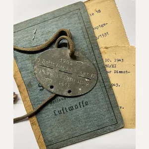 Soldbuch/EKM - Luftwaffe - Kfz.Werkstatt-Komp.d.Luftwaffe102 - Bendix