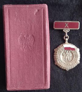 POLAND: MEDAL FOR THE 10TH ANNIVERSARY OF THE PEOPLES POLAND …